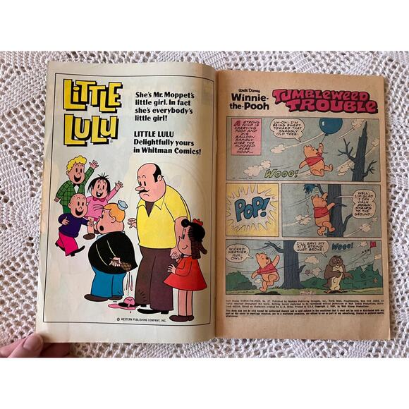 1981 Whitman #27 Walt Disney Presents Winnie-the-Pooh Comic - Picture 2 of 4